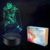 imageAmazeFan FootballSoccer Night Light for Kids  3D Rugby Night Lamp 7 Colors Optical Illusion Touch ampamp Remote Control with 2 Acrylic Flats Best Birthday Christmas New Year Gifts for Boys Girls Baby