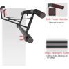 imageAmazeFan Pull Up Bar Doorway with Ergonomic Grip  Fitness ChinUp Frame for Home Gym Exercise  MultiAngle Grip  2024 Upgrade Smart Hook Fits Almost All DoorsBlackRed