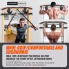 imageAmazeFan Pull Up Bar Doorway with Ergonomic Grip  Fitness ChinUp Frame for Home Gym Exercise  MultiAngle Grip  2024 Upgrade Smart Hook Fits Almost All DoorsBlackOrange