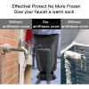 imageAmazonFan Outdoor Faucet Covers Set for Winter Garden Faucet Socks AntiFreeze Reusable Waterproof ampamp Heat Preservation