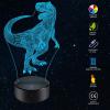 imageDinosaur Night Light for Kids  3D Dinosaur Lamp 16 Colors Optical Illusion Touch ampamp Remote Control with 3 Acrylic Flats Best Christmas Birthday New Year Gifts for Boys Girls Kids Baby 3 Dinosaurs