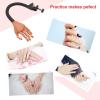 imagePractice Hand for Acrylic Nails Nail Practice Hand Nail Kits Professional Acrylic with Everything and Practice Hand for Nail Manicure Nail Design Art Supplies Manicure DIY Print Practice Tool