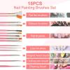 imagePractice Hand for Acrylic Nails Nail Practice Hand Nail Kits Professional Acrylic with Everything and Practice Hand for Nail Manicure Nail Design Art Supplies Manicure DIY Print Practice Tool
