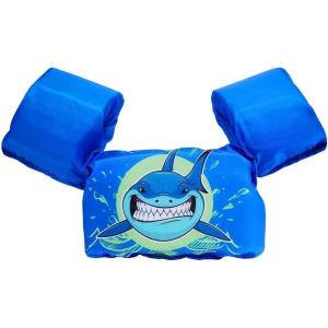 imageAmazeFan Kids Swim Life Jacket Vest for Swimming Pool Swim Aid Floats Toddler Swim Vest with Storage BagSuitable for 3050 lbs InfantBabyToddlerChildrenSeaBeachShark