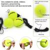 imageAmazeFan Tennis Trainer Rebound Baseboard with 3 Long Rope Balls Great for Singles Training SelfStudy Practice Tennis Training Tools for Kids Adults Beginners