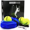 imageAmazeFan Tennis Trainer Rebound Baseboard with 3 Long Rope Balls Great for Singles Training SelfStudy Practice Tennis Training Tools for Kids Adults Beginners